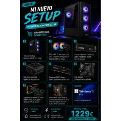 PC Ryzen 5 7500X3D, RTX 5060 8GB, 16GB DDR5