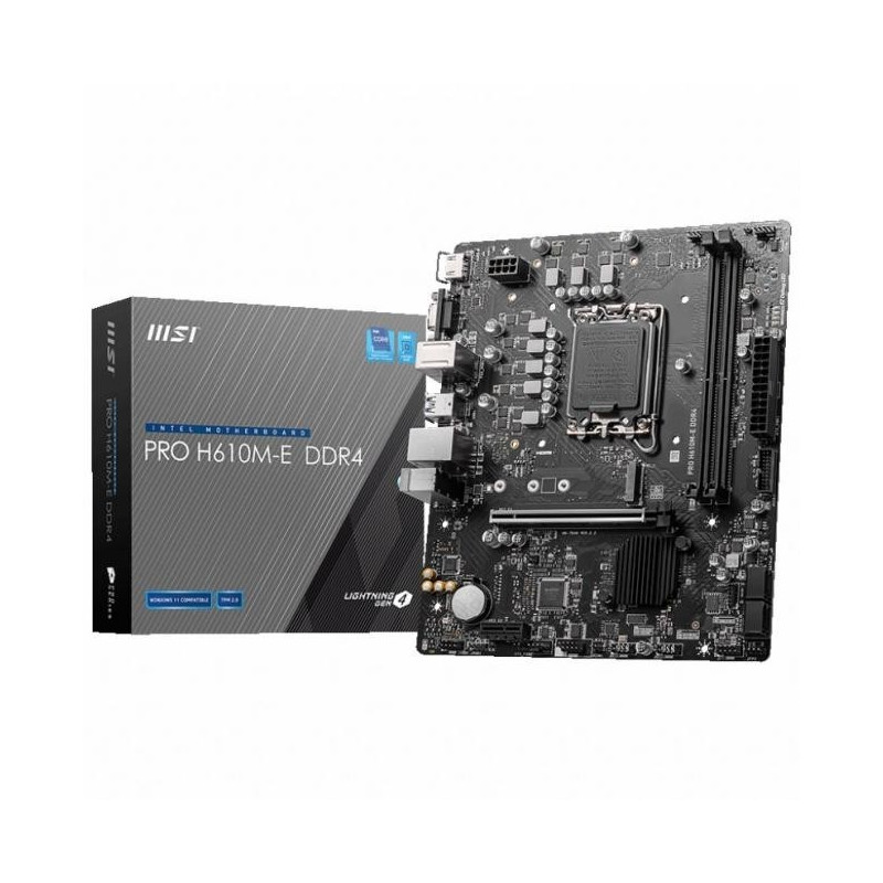 Msi PRO H610M-E DDR4