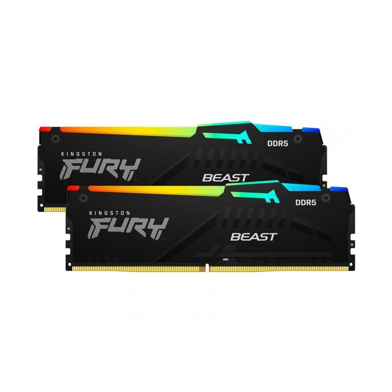 Kingston FURY Beast RGB DDR5 6000MHz 16GB 2x8GB CL36