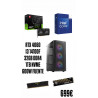 RTX4060/I314100F/32GBDDR4/1TBNVME/600W
