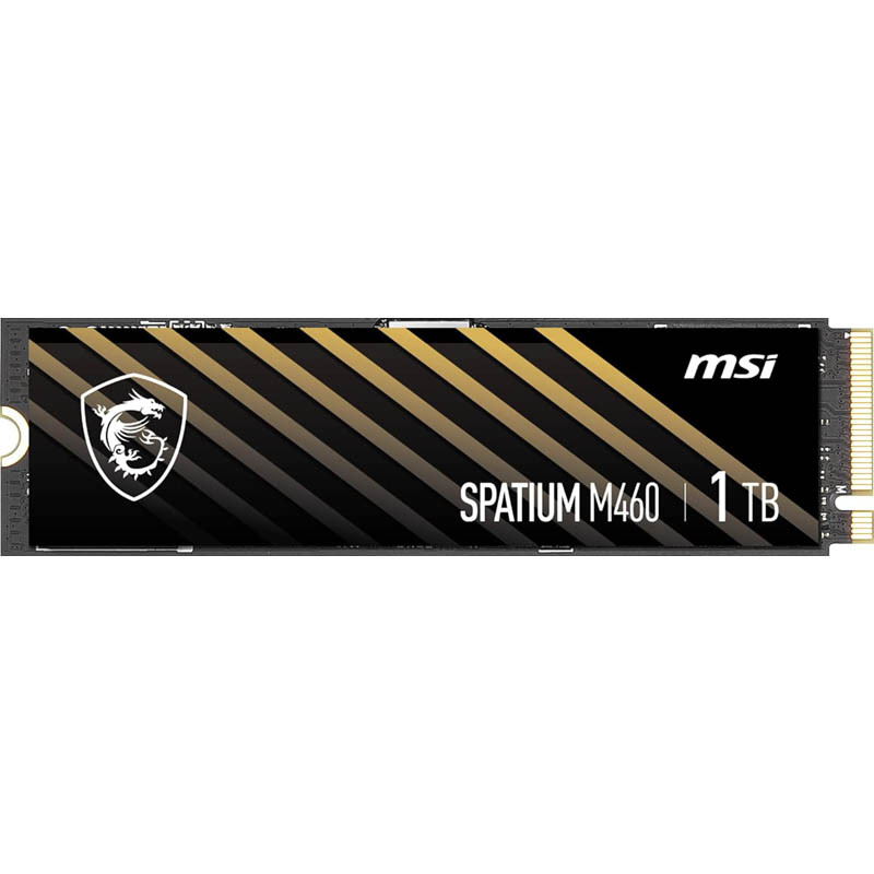 Disco Duro M.2 MSI SPATIUM M460 1TB PCIe 4.0 NVMe SSD